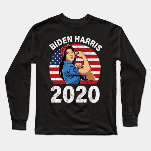 Biden Harris 2020 Kamala Harris Vice President Supporter Long Sleeve T-Shirt by HCMGift